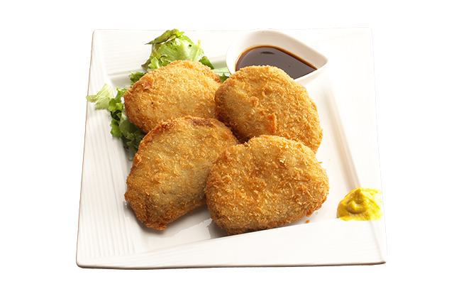 Fried black hanpen